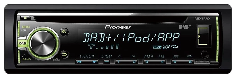 Pioneer DAB USB MP3 AUX CD Autoradio für Toyota RAV-4 Celica MR2 Spyder bis 05 - Bild 2 von 4