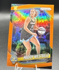 MADDY WESTBELD 2025-26 PANINI PRIZM WNBA ORANGE ROOKIE /99 #138 SKY
