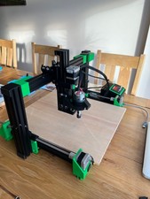 CNC (engraving)  machine (XYZender) with speed controller, 1/4" & 1/8" collets 