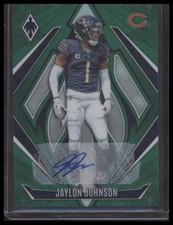 2024 Panini Phoenix #78 Jaylon Johnson Green #/25
