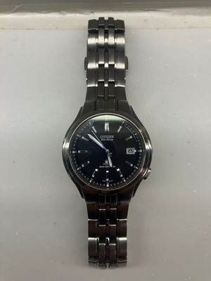 Citizen Attesa Eco-Drive Radio Solar Titanium Watch