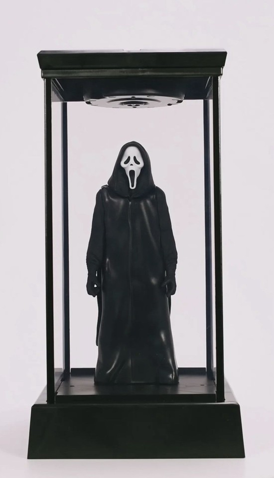 Scream Display Case SCREAM 7 GHOSTFACE DISPLAY CASE LED POPCORN BUCKET | eBay