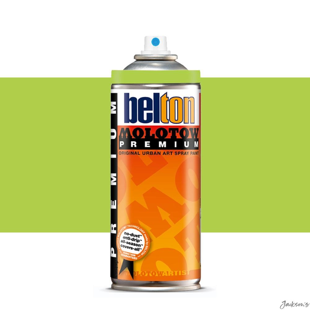 Molotow Belton Premium Spray Paint 400ml Brilliant Green 152 For Art Projects