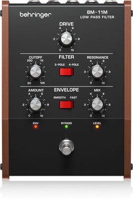 BEHRINGER BM-11M LOW PASS FILTER PEDAL : NEW : [DETROIT MODULAR]