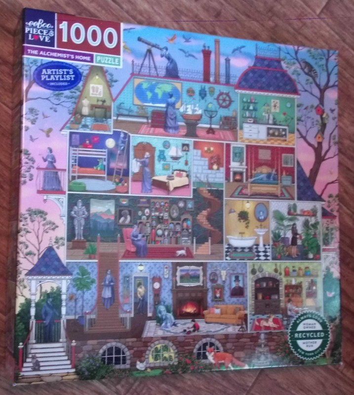 Eeboo The Alchemist's Home 1000 piece Jigsaw Puzzle