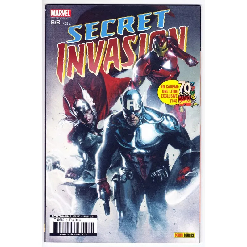 Secret Invasion (Magazine) N° 6 - Comics Marvel