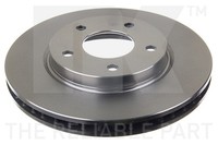 2X Bremsscheibe NK 203057 FüR Mitsubishi Lancer Dodge 8 Sportback Bifuel Mivec