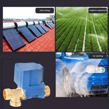 Solar Powered Solenoid Valves DC12V Electromagnetic for Universal Heater Control