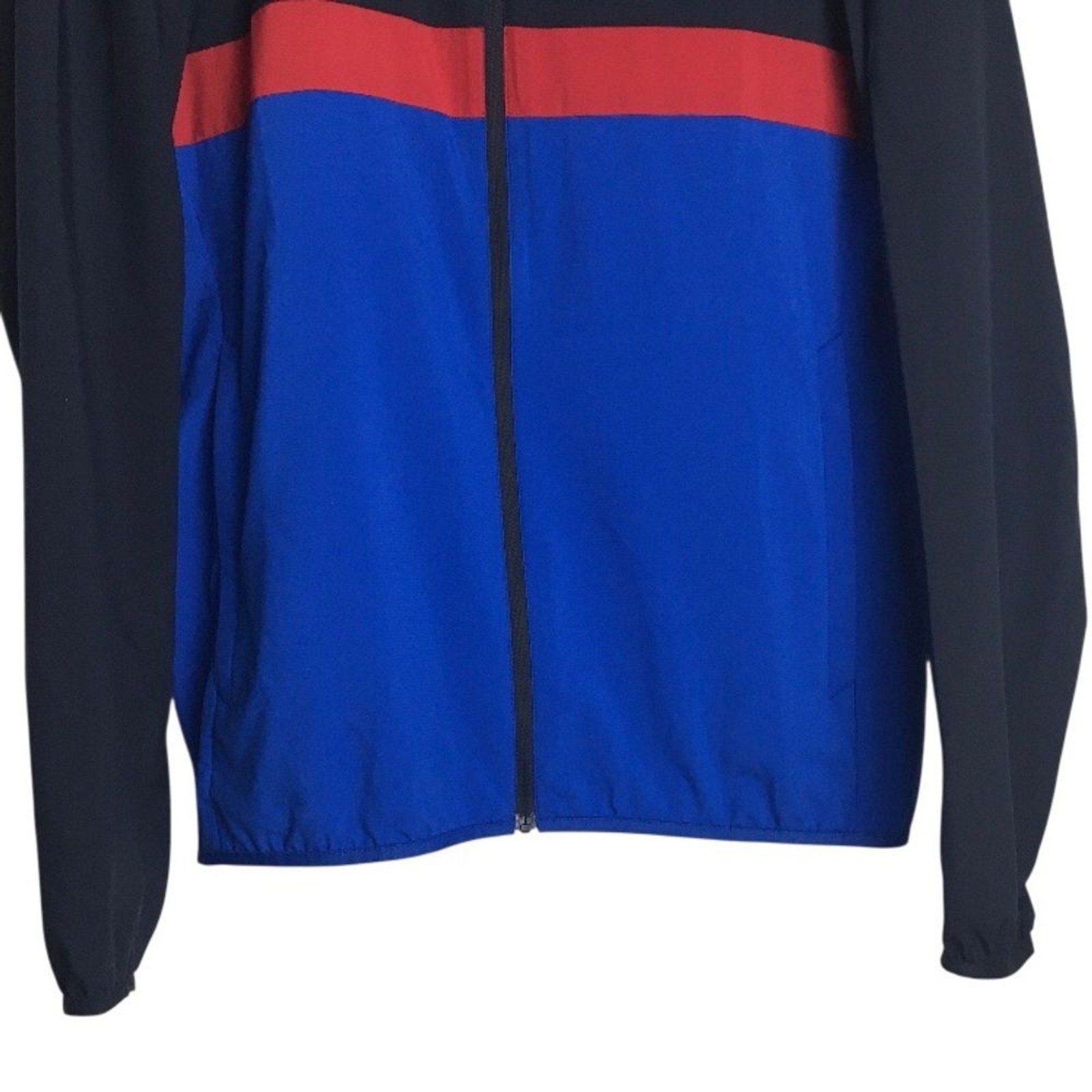 JW Anderson x Uniqlo Windbreaker Jacket Small Full Zip Colorblock 