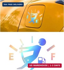 Funny Car Stickers, High Gas Consumption Decal Auto Fuel Tank Cover Sticker, Uni