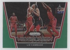 2021 Panini Prizm WNBA Widescreen Green Prizm Liz Cambage #10 ix8