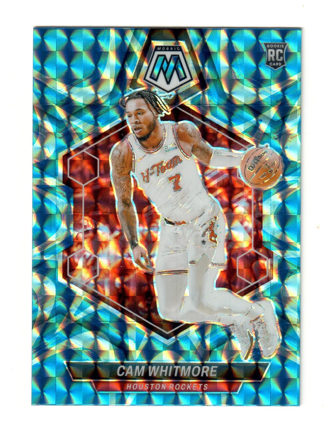 CAM WHITMORE 2023-24 MOSAIC BLUE REACTIVE PRIZM ROOKIE RC #217 $20.00 VILLANOVA