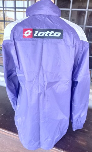 FIORENTINA CALCIO Giacca Jacket K-Way Foderato Shirt Trikot Lotto Giacca Tg. L - Foto 6 di 15