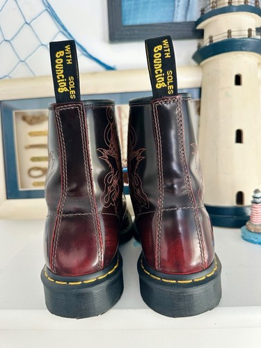 Dr. Martens 1460 Phoenix Arcadia Limited Edition Cherry Red US 10 EU 43 UK 9 - Photo 13/17