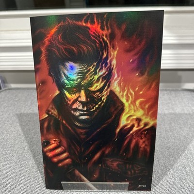 Foil Cover: Birth of a Slasher Michael Myers Halloween Horror Tidal Wave Comics