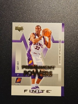 2003-04 Upper Deck Finite Gold - Prominent Powers Amare Stoudemire #19 /25