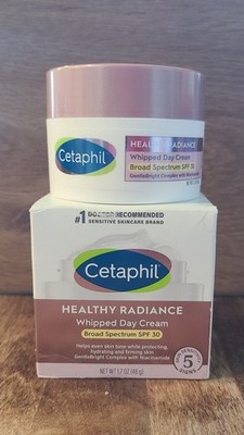Cetaphil Healthy Radiance Whipped Day Cream 1.7oz./48g New SPF 30 exp. 7/26