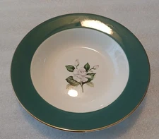 8" Rim Soup Bowl by Century Service Corporation Emerald Green