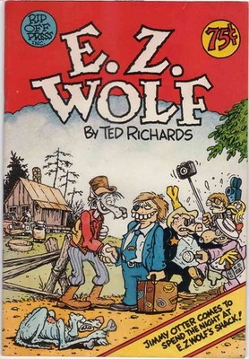 E.Z. Wolf #1 VG; Rip Off | low grade - Underground EZ Ted Richards - w/Bag+Board