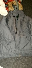 Gap Kids Warmest Winter Parka Jacket Coat Boys Sz Large 10 Gray