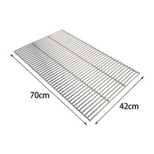 Replacement Stainless Steel BBQ Cooking Grill 5mm Mesh Rack Grate Net 20 Sizes