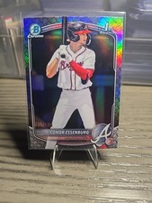 2025 Bowman Draft Conor Essenburg 1st Chrome Steel Metal Refractor/100 #BDC-124
