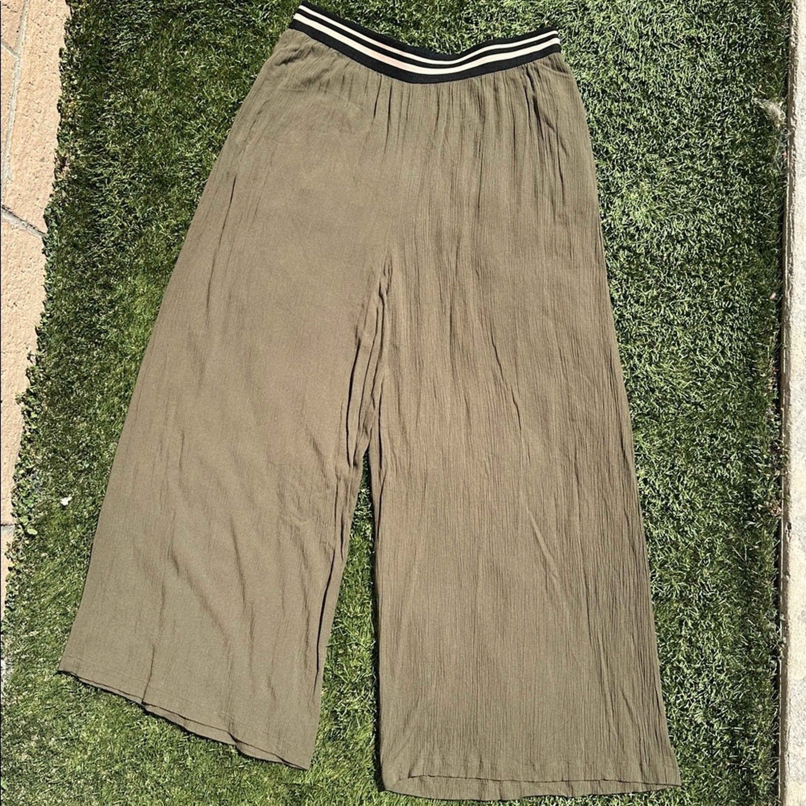 Anthropologie x Dolan Left Coast Palazzo Wide Leg Pants Flowy Boho Trousers XL