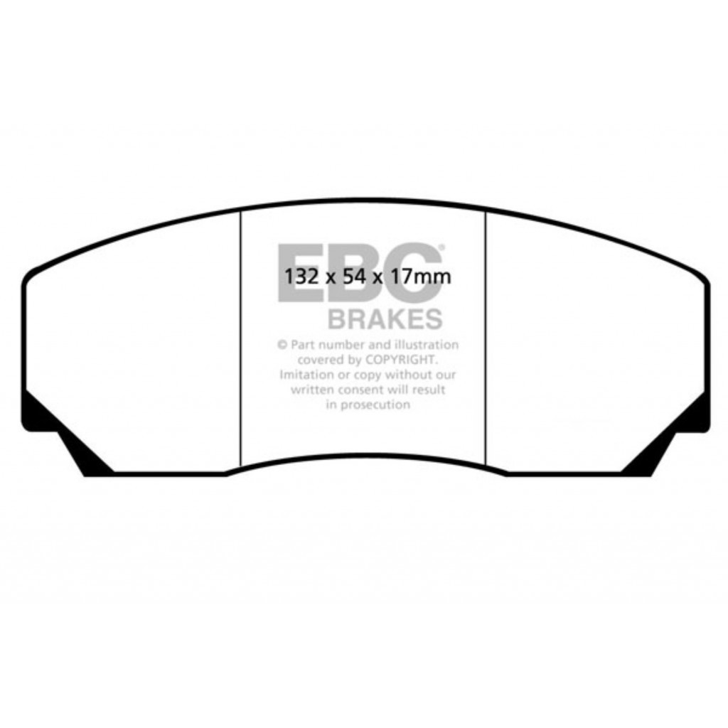 EBC For Lotus Esprit 1999-2004 Front Brake Pads 5.3 Twin SuperchargedAP