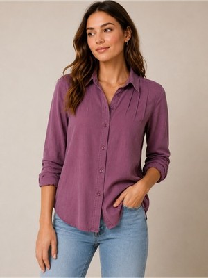 Cloth & Stone 100% Tencel Lyocell Button Down Shirt