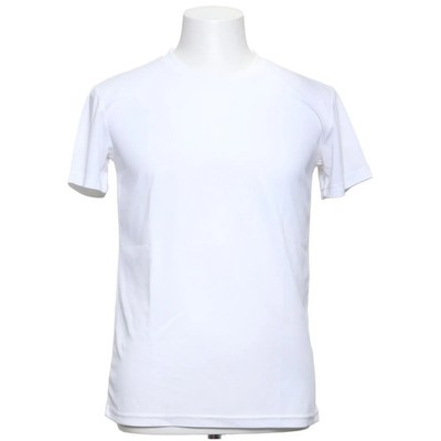 Adler, T-shirt, Größe: M, Weiß, Einfarbig, Herren #Hvb