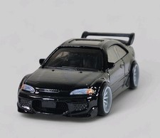 1993 HONDA CIVIC COUPE EX EJ1 Diorama Collectible DieCast Model 1:64 Black LOOSE