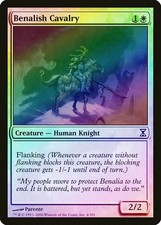Benalish Cavalry FOIL Time Spiral NM White Common MAGIC MTG