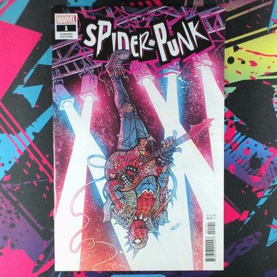Spider-Punk #1 - Maria Wolf Variant - Marvel Comics - 1st Print - 2022