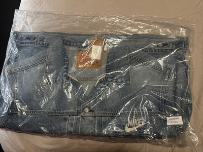 Nike x Levi's Denim Trucker Jacket M-XL  FREE EXPRESS IN HAND 
