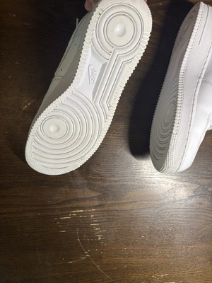 Size 9- Nike Air Force 1 Triple White Worn Once 