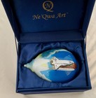 Ne' Qwa Art Space Shuttle Christmas Ornament 6.75” CU-NA-085 Box, Cert & Stand — photo 10