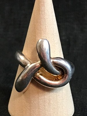 Angela Cummings AC STUDIO Sterling Silver Twist Ring Size 7