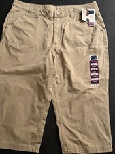 Lee Riders 18 M Capri Warm Khaki Tan Pants
