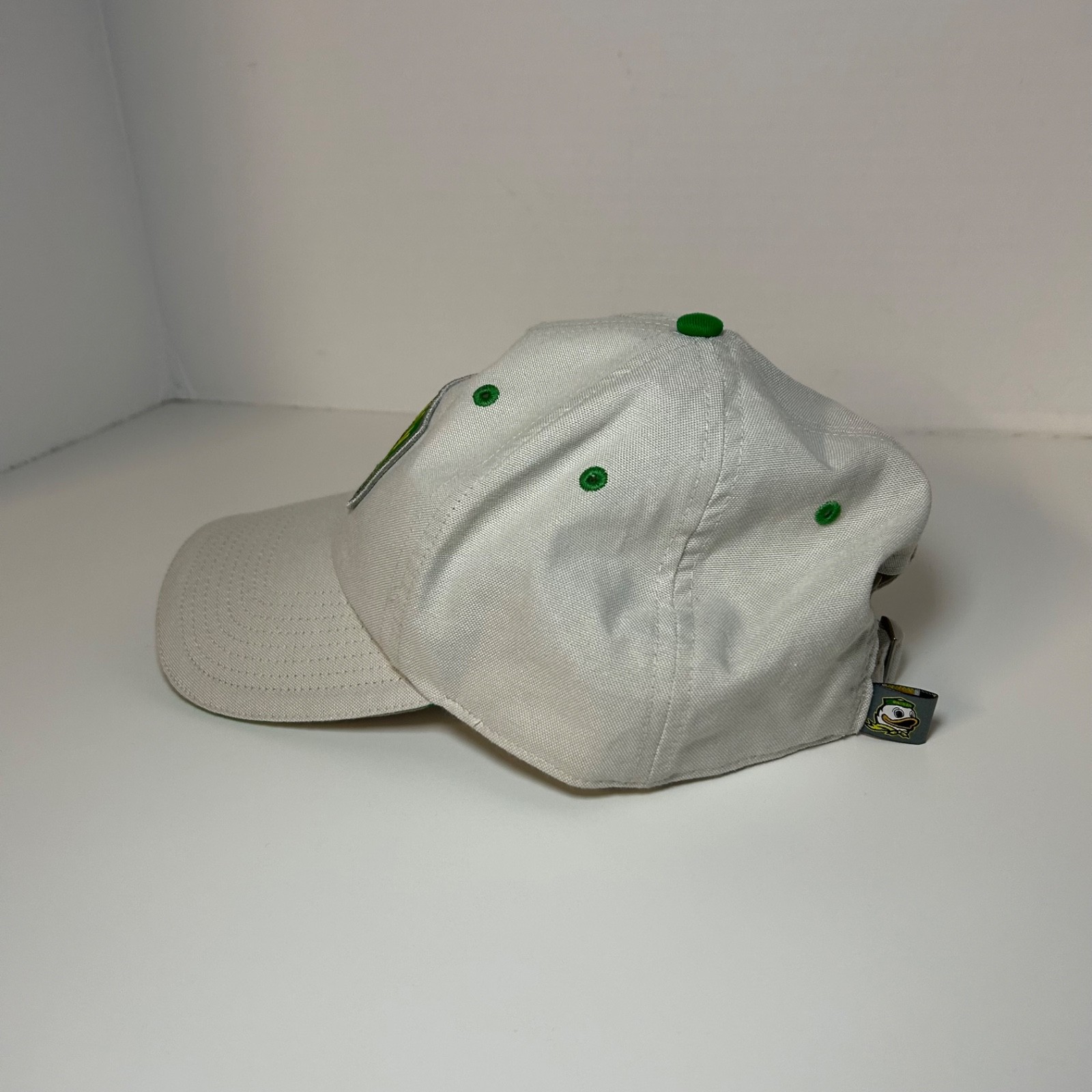 Oregon Ducks Patch Logo Hat Strapback Cap Gray Gr… - image 4