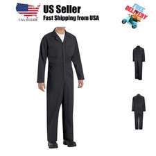 Men's Twill Action Back Coverall