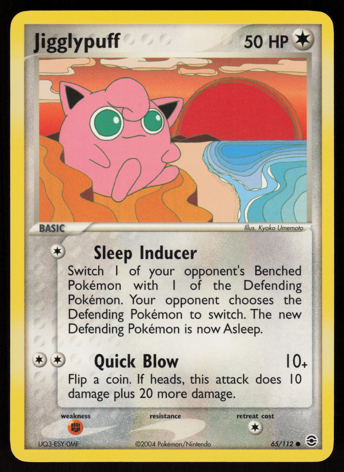 Jigglypuff FireRed & LeafGreen Common 65/112 NM