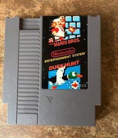 NES-001 Console With 2 Controllers, 1 Game, Zapper, Power Supply, and RF Switch