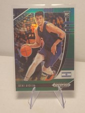 2020-21 Panini Prizm Draft Picks Collegiate Deni Avdija RC Green Rookie #46