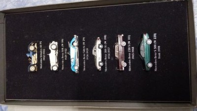 Wiking Set 6x Mercedes-Benz Set Passion (Simplex,SSK;540 K,300 SL,230 S,500)