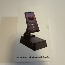 Phone Stand With Bluetooth Speaker