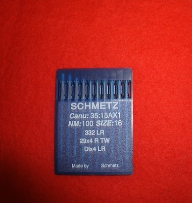 Schmetz-Rundkolbennadeln System 332 LR, Nm 100        ++