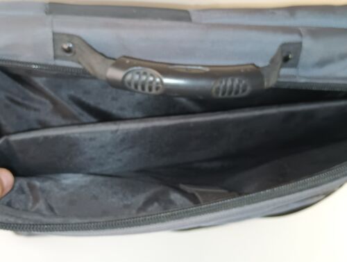 FUL Laptop Messenger CarryOn Luggage Travel Bag Shoulder Tote Gray Black - Picture 9 of 9