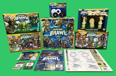 Super Fantasy Brawl | Core Game, Multiple Expansions & Extras | New ($240 Value)