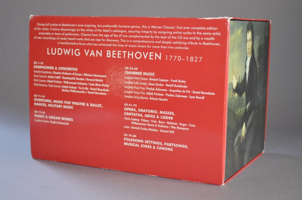 Beethoven - The Complete Works / Warner Classics 2019 / 80CD Box Rar - Image 2 of 4