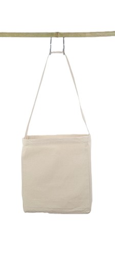 3x 10oz Cotton Sling Bag 100% Natural Cotton Shoulder bag - Picture 2 of 4